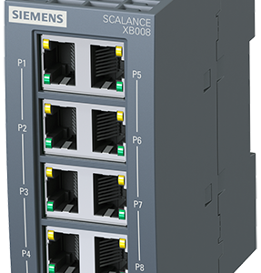 Mejor precio para SCALANCE XB008 unmanaged Switch Industrial Etherne (6GK5008-0BA10-1AB2). Desde nuestra tienda a tu casa. Envío a todo España